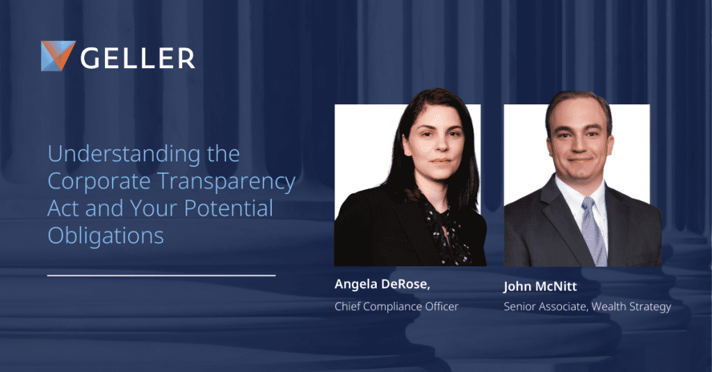 Understanding the Corporate Transparency Act and Your Potential Obligations